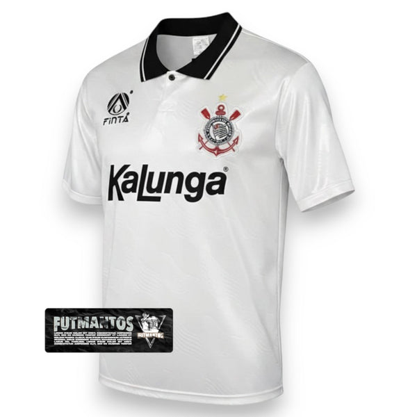 Camisa Retrô Corinthians 1992 Finta - Kalunga | FutMantos