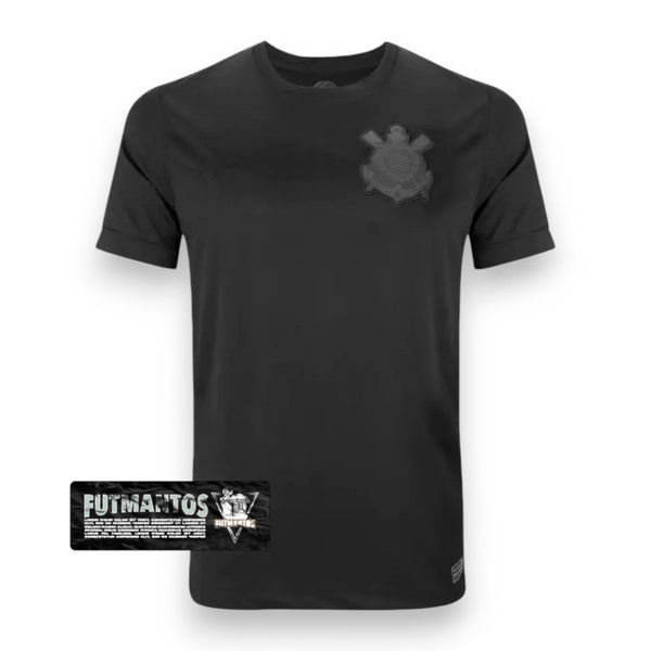 Camisa Corinthians All Black 25/26 | FutMantos