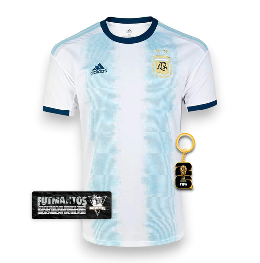 Camisa Seleção Argentina 19/20 - Azul e Branca | FutMantos