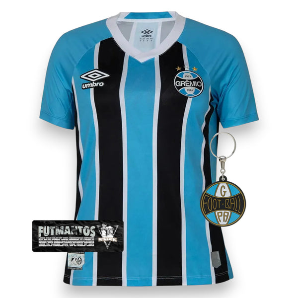 Pronta Entrega - Camisa Grêmio I 25/26 - Feminina | Futmantos