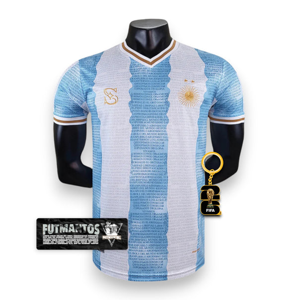 Camisa Argentina 22/23 Edição Comemorativa - Masculino Jogador | FutMantos