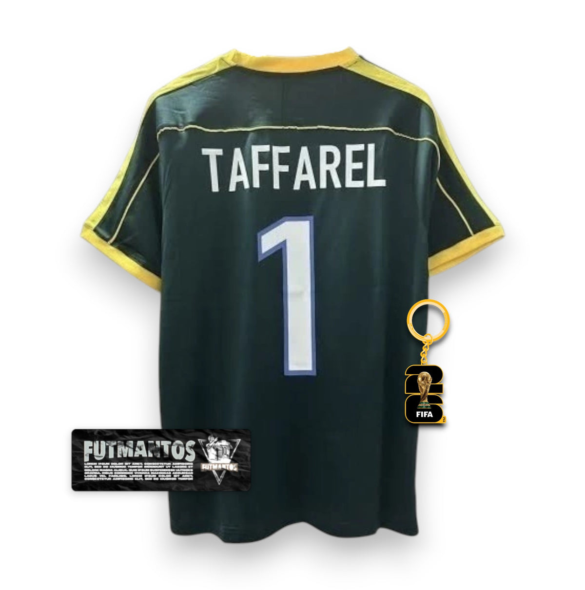 Camisa Seleção Brasil 1996 - Taffarel #1 | Futmantos