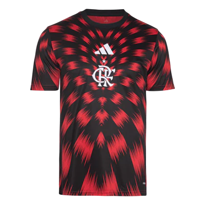 Camisa Flamengo Pré Jogo 25/26 - Versão Torcedor