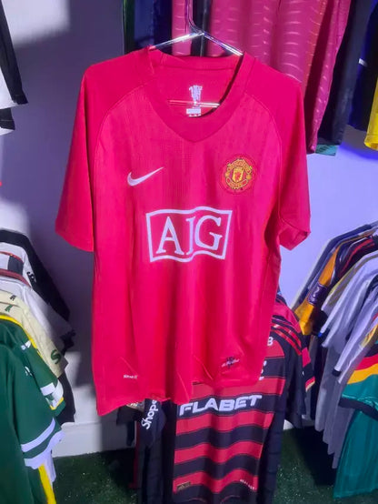 Camisa Manchester United 2007/08 - Retrô - Ronaldo #7