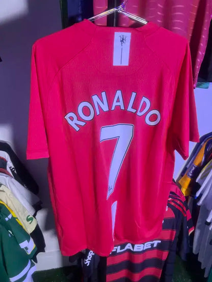 Camisa Manchester United 2007/08 - Retrô - Ronaldo #7