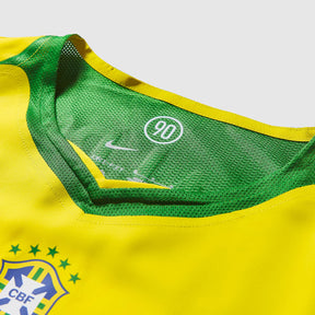 Camisa Brasil Reedição Total 90 - Ronaldinho #10 | FutMantos