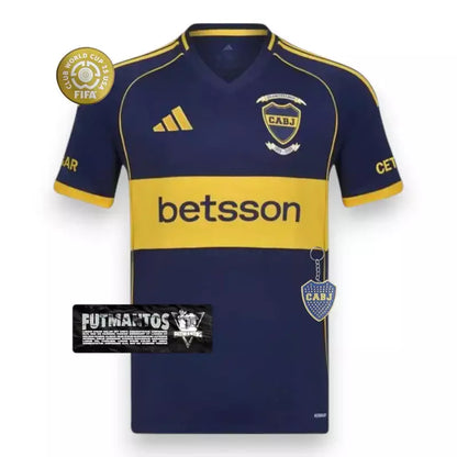 Camisa Boca Juniors l 25/26 - 120 Anos Super Mundial | FutMantos