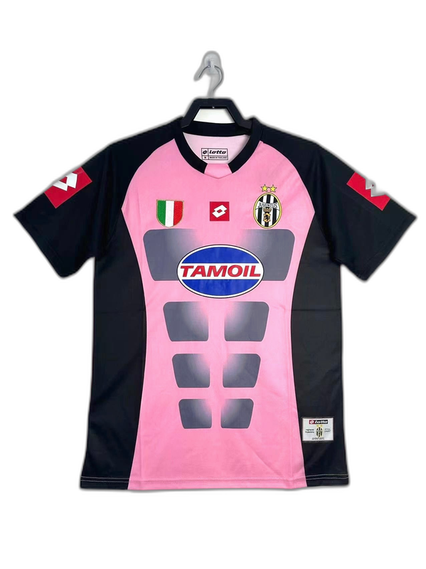 Camisa Juventus 02/03 Goleiro Rosa - Versão Retrô