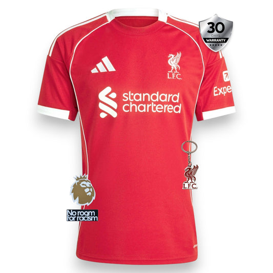 Camisa Liverpool I 25/26 - Vermelha CHAMPIONS 24/25 & Gold Trophy  | Futmantos