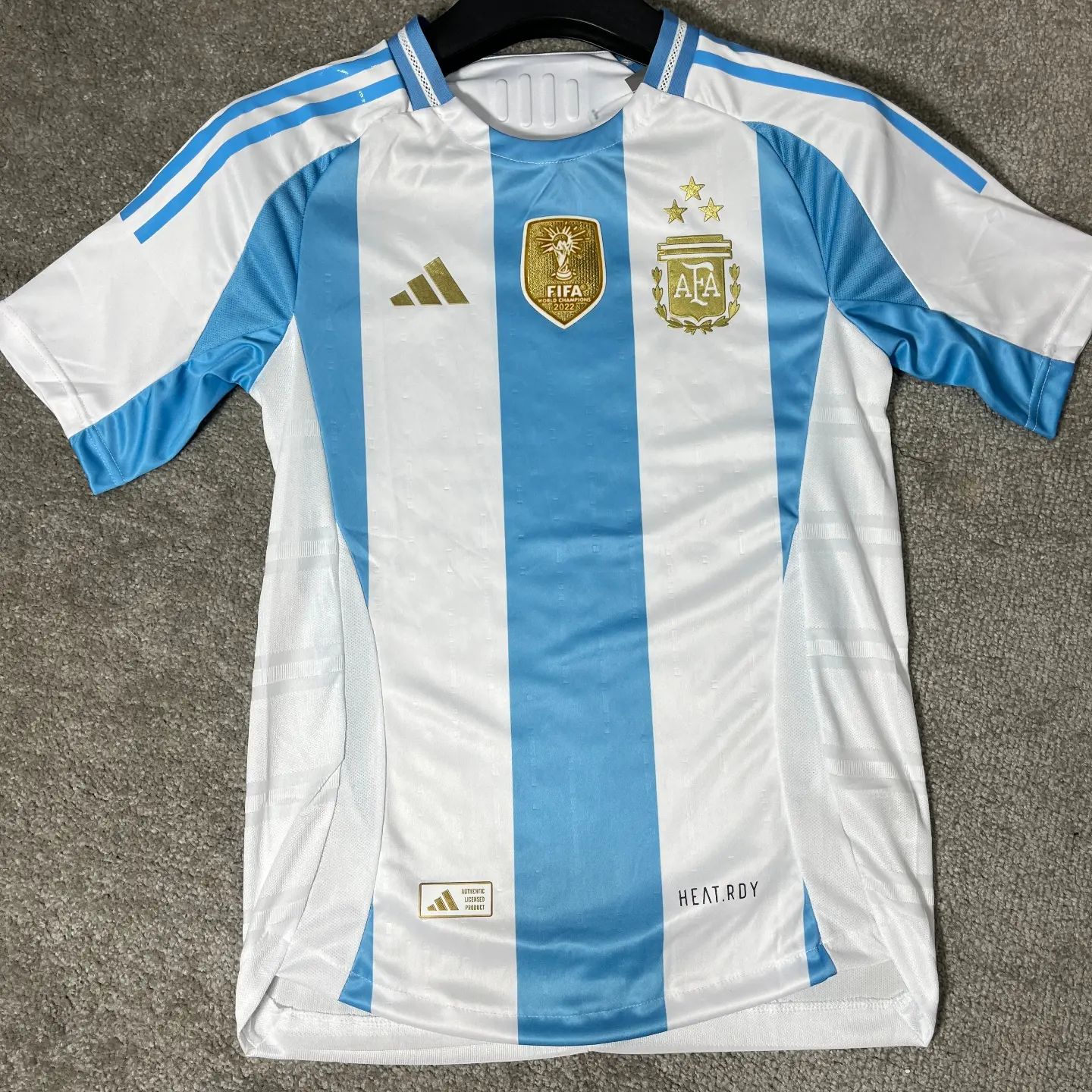 Camisa Argentina - 24/25 Copa America - Patch campeão do mundo | Futmantos