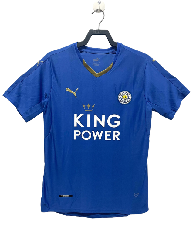 Camisa Leicester City 15/16 I Home - Versão Retrô