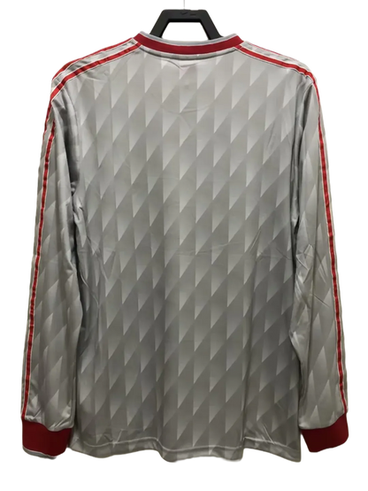Camisa Liverpool 89/91 II Away - Versão Retrô Manga Longa