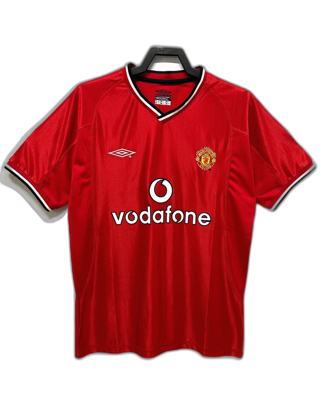 Camisa Manchester United 00/02 I Home - Versão Retrô