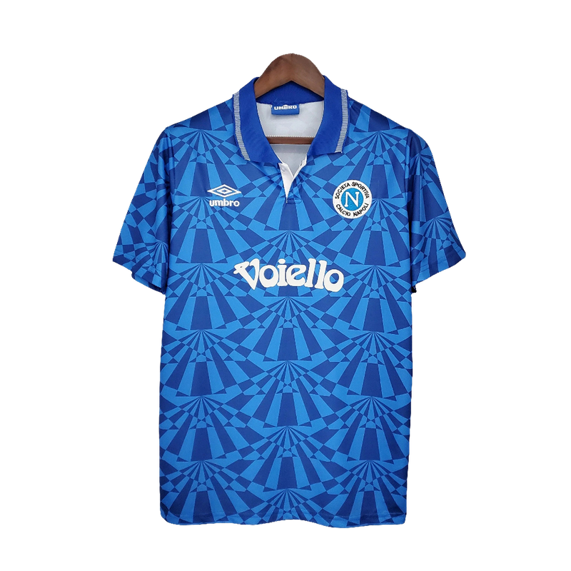 Camisa Napoli 91/93 I Home - Versão Retrô