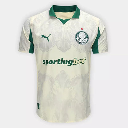 Camisa Palmeiras SportingBet Bege Jogador 25/26