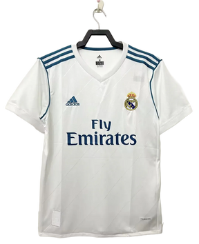 Camisa Real Madrid 17/18 I Home - Versão Retrô