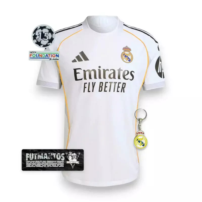 Camisa Real Madrid I 25/26 - Torcedor