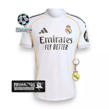 Camisa Real Madrid I 25/26 - Torcedor