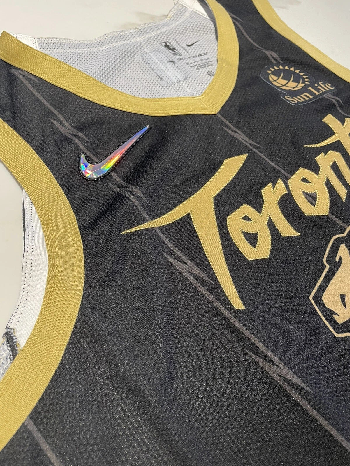 Vanvleet #23 - City Edition Toronto Raptors Authentic Fred NBA