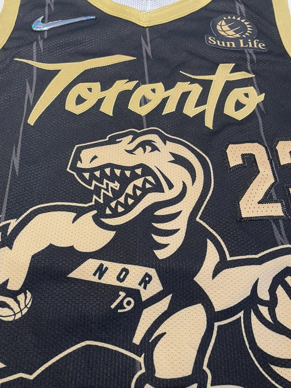 Vanvleet #23 - City Edition Toronto Raptors Authentic Fred NBA