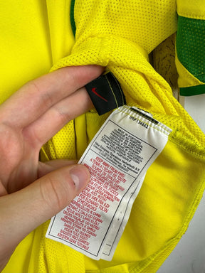 Camisa Brasil Reedição Total 90 - Ronaldinho #10 | FutMantos