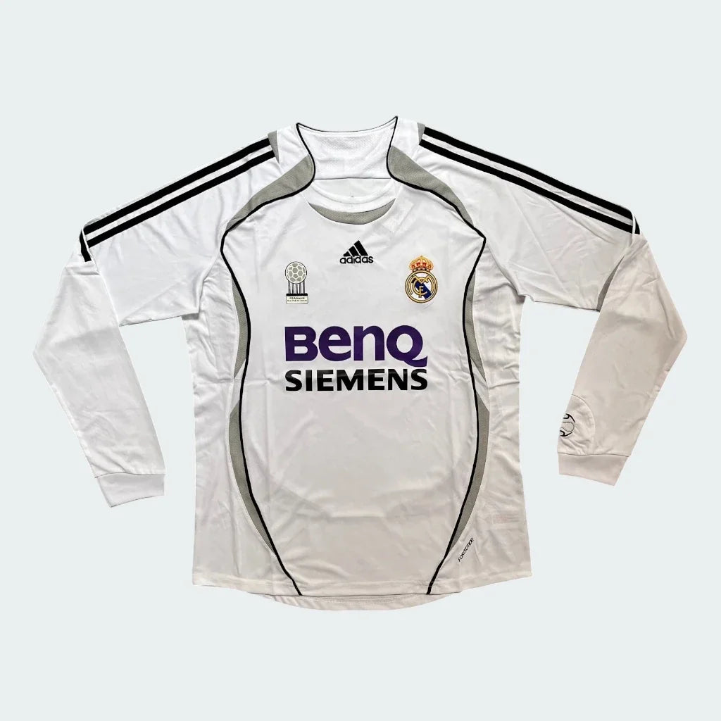 Camisa Real Madrid 2006/07 I Manga Longa