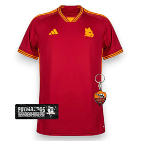 Camisa Roma I 23/24 Adidas - Vermelho | Futmantos