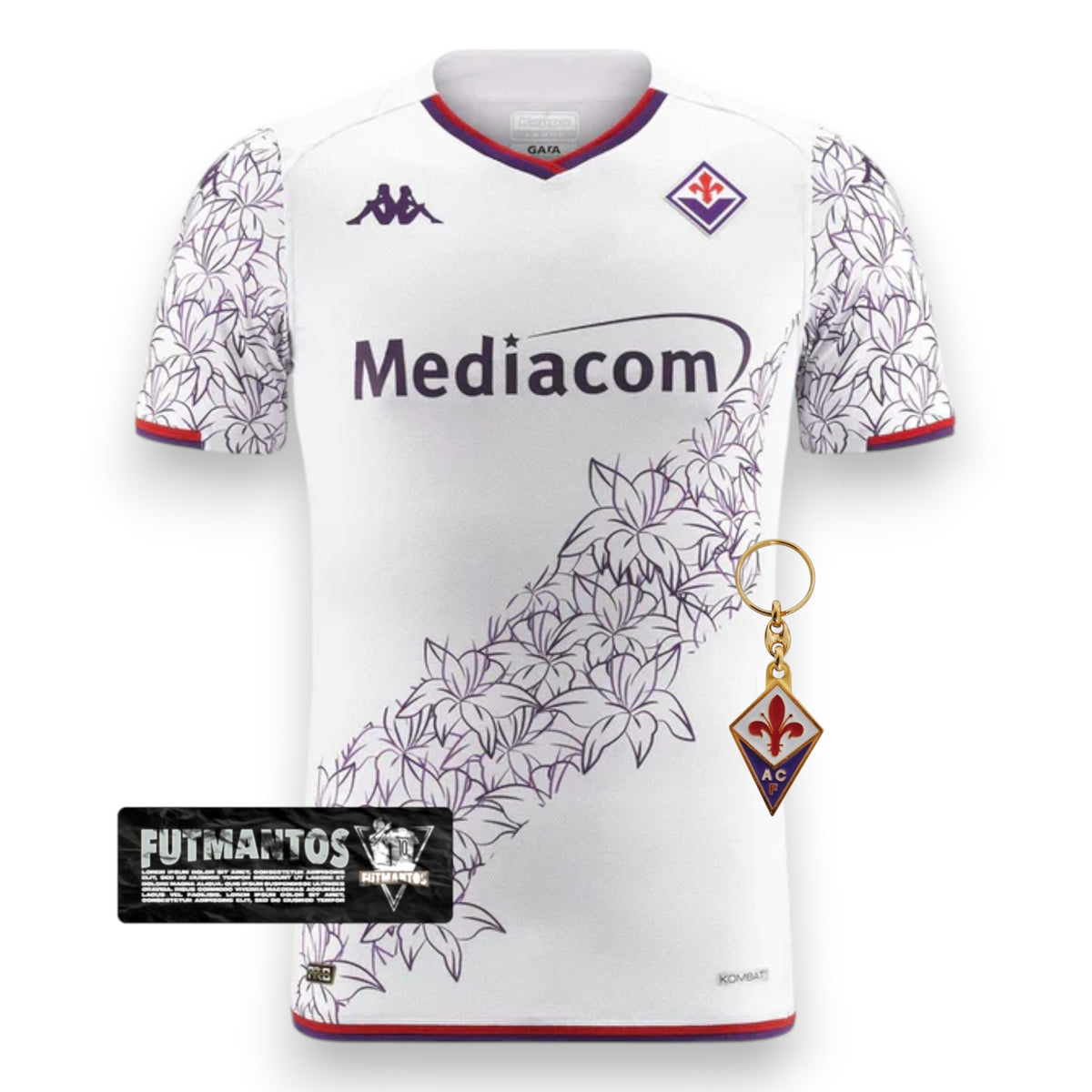 Camisa Fiorentina II 23/24 Kappa - Branca | Futmantos