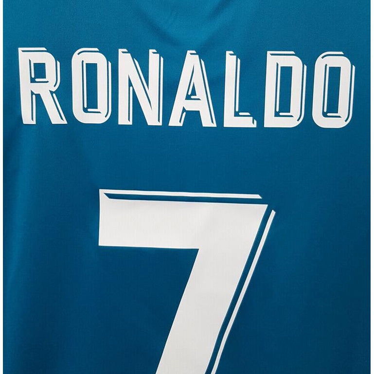 Camisa Real Madrid 2017 azul - Ronaldo #7 | Futmantos