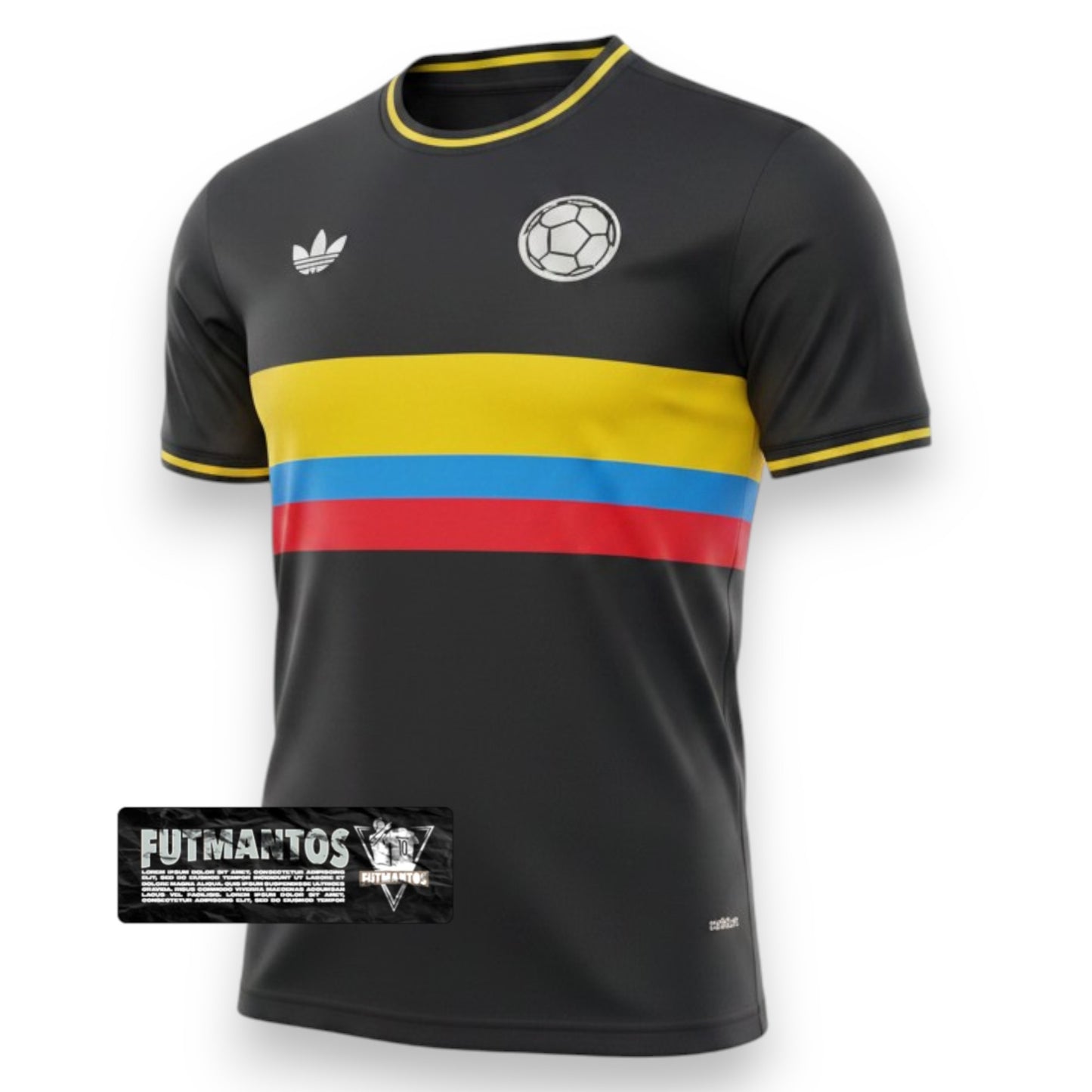 Camisa Seleção da Colômbia 2024 Adidas Especial Preta | FutMantos