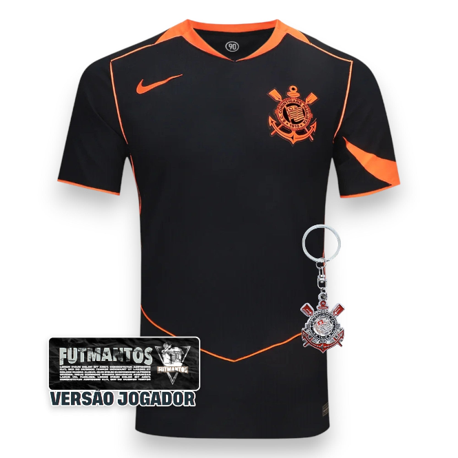 Camisa Corinthians lII 25/26 + PATCH CAMPEÂO COPA DO BRASIL | Futmantos - Versão Jogador