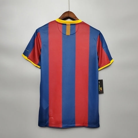 Camisa Barcelona Retrô 2010/2011 Azul e Grená - Nike | Futmantos