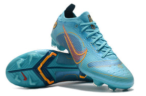 Chuteira Campo Nike Mercurial Vapor 14 Elite FG Azul Claro - Low