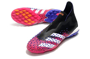 Chuteira Society Adidas Predator Freak + FG Black/Pink/Purple - Cano Alto