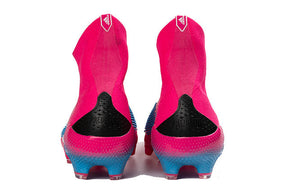 Chuteira Campo Adidas Predator Mutator + FG Black/Pink/Blue - Cano Alto