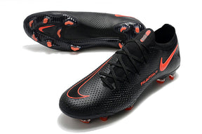 Chuteira Campo Nike Phantom GT Elite FG Black/Red - Low