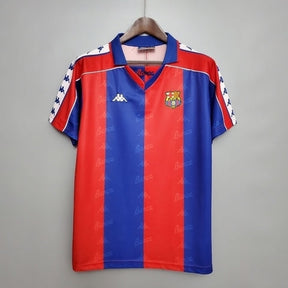 Camisa Barcelona Retrô 1992/1995 Azul e Vermelha - Kappa | Futmantos