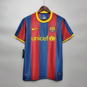 Camisa Barcelona Retrô 2010/2011 Azul e Grená - Nike | Futmantos