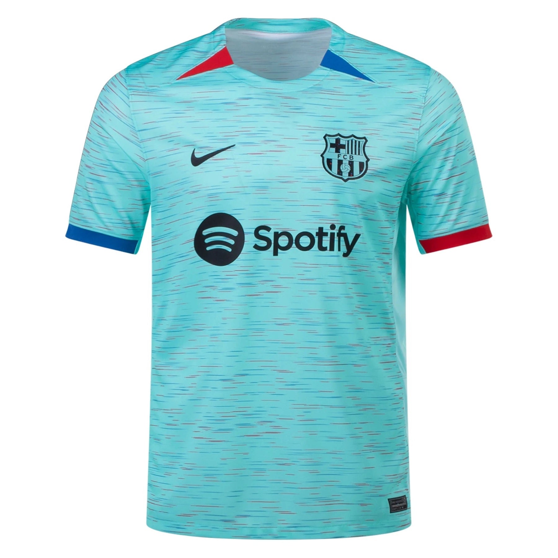 Camisa Barcelona III 23/24 Nike - Verde Água  | Futmantos