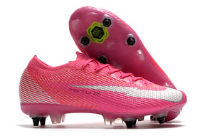 Chuteira Campo Nike Mercurial Vapor 13 Elite SG-PRO Anti Clog Rosa