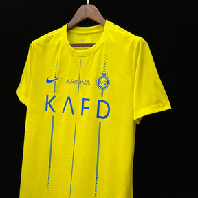 Camisa Al-Nassr I 23/24 (RONALDO -7) Nike - Amarela | Futmantos