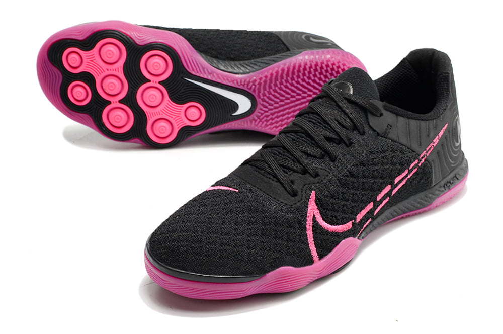 Chuteira Futsal Nike Phantom GT - Black/Rosa - Low