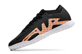 Chuteira Society Nike Air Zoom TF Preto/Laranja - Low