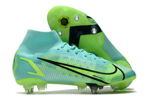 Chuteira Campo Nike Mercurial Superfly VIII Elite SG PRO Anti Clog Verde - Cano Alto