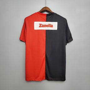 Camisa Newell's Old Boys Retrô 1993 Vermelha e Preta - Adidas | Futmantos