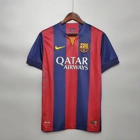 Camisa Barcelona Retrô 2014/2015 Azul e Grená - Nike | Futmantos