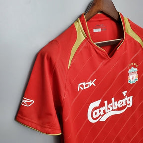 Camisa Liverpool Retrô 05/06 - Reebok - Vermelha | Futmantos