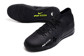 Chuteira Futsal Nike Air Zoom Superfly 9 TF - All Black - Cano Alto