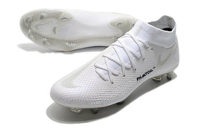 Chuteira Campo Nike Phantom GT Elite Dynamic Fit FG White - Cano Alto