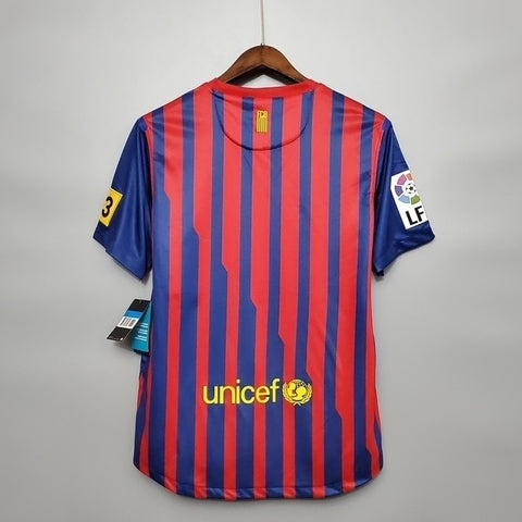 Camisa Barcelona Retrô 2011/2012 Azul e Grená - Nike | Futmantos